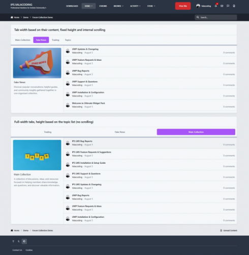 Forum Collections